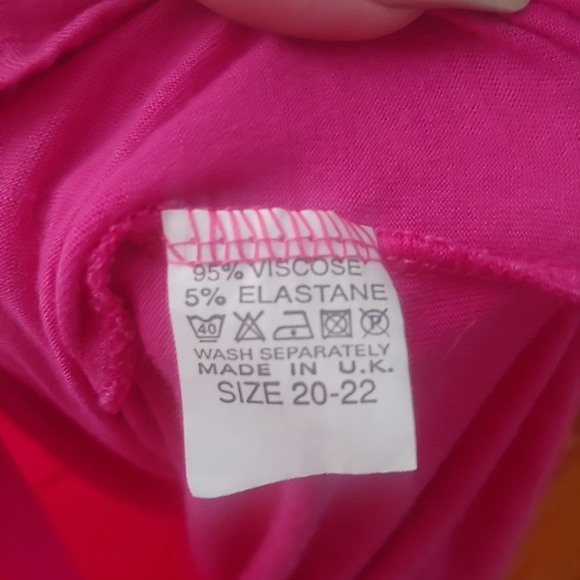 Nice collection pink soft comfy maxi dress 20-22 - Picture 5 of 6